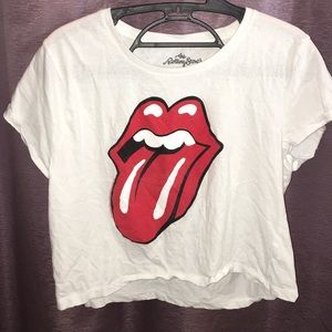Rolling Stones White Tee